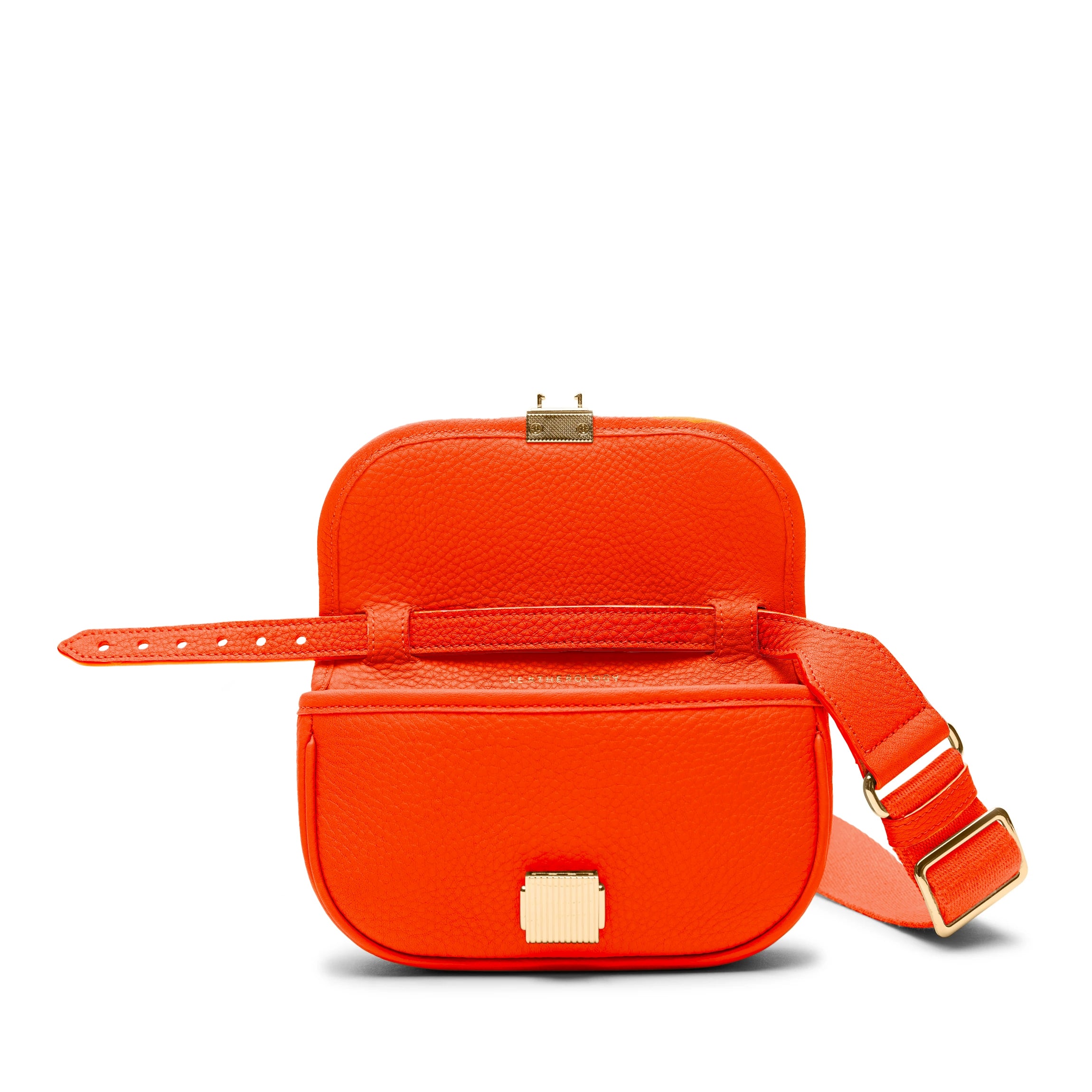 Katy Mini Belt Bag Clementine - Stylish Crossbody Fanny Pack for Women, Trendy Waist Bag for Travel, Running, Hiking & Everyday Use