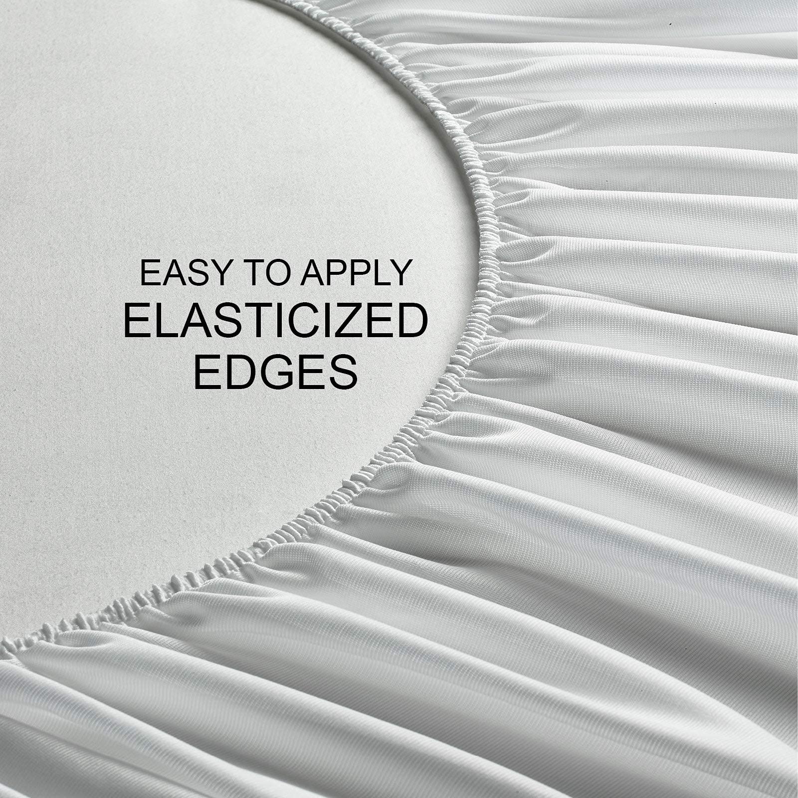 PURE BAMBOO California King Mattress Protector - Waterproof, Breathable Bamboo Viscose Cover | Noiseless Protection Against Moisture, Spills & Stains | Perfect for Allergy Sufferers & Hot Sleepers