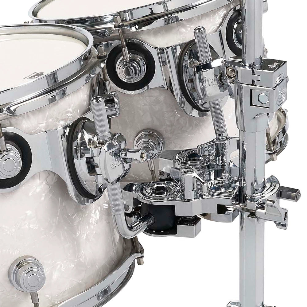 DW Double Tom Clamp with Memory Lock - Heavy Duty Drum Hardware for Professional Drum Kits | Perfect for Live Performances & Studio Recordings