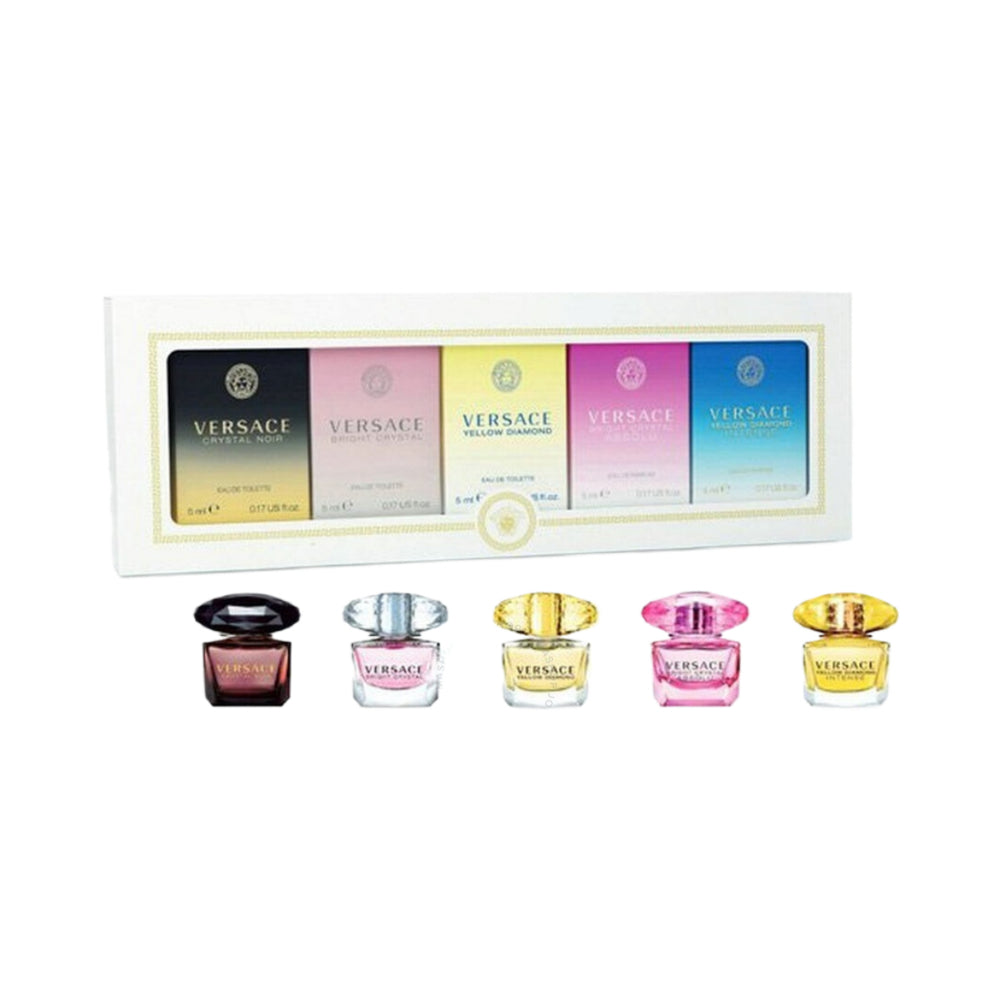 5-Piece Mini Perfume Collection - 5x5ml Travel-Sized Fragrance Set for Women & Men - Perfect for Gifts, Travel, and Everyday Use