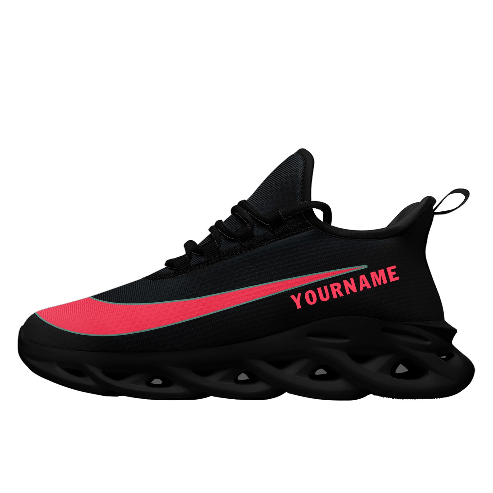 Custom Maxsoul Personalized Sneakers - Breathable Lightweight Running Shoes for Men & Women | Perfect for Gym Workouts, Jogging & Casual Wear (Model FN003 E020109)