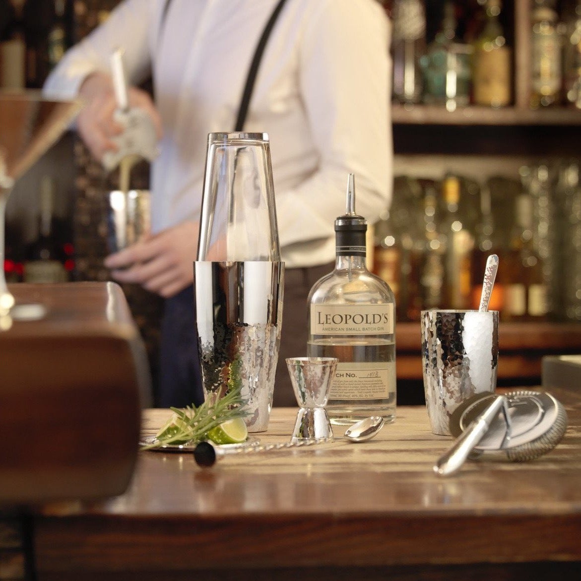 Robbe Berking Martel Bar Set - Premium Stainless Steel Cocktail Mixing Set for Home & Professional Bartenders | Perfect for Cocktail Parties, Home Bars & Gifts