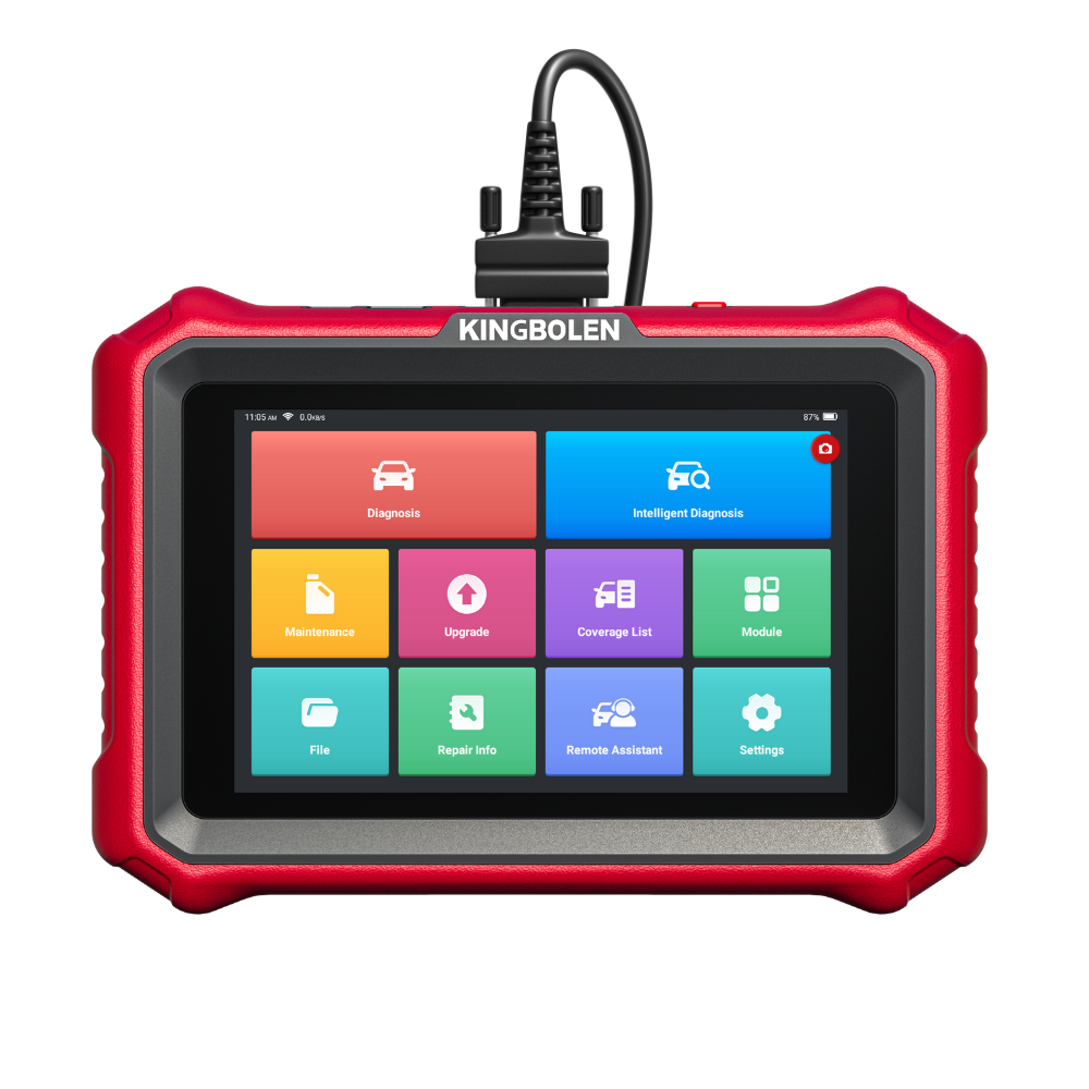 KINGBOLEN K8 Elite OBD2 Scanner - Wireless Car Diagnostic Tool with Lifetime Updates, ECU Coding, Bi-Directional Control & 34+ Resets for CANFD/DOIP/FCA AutoAuth Vehicles | Perfect for Mechanics & DIY Car Repairs
