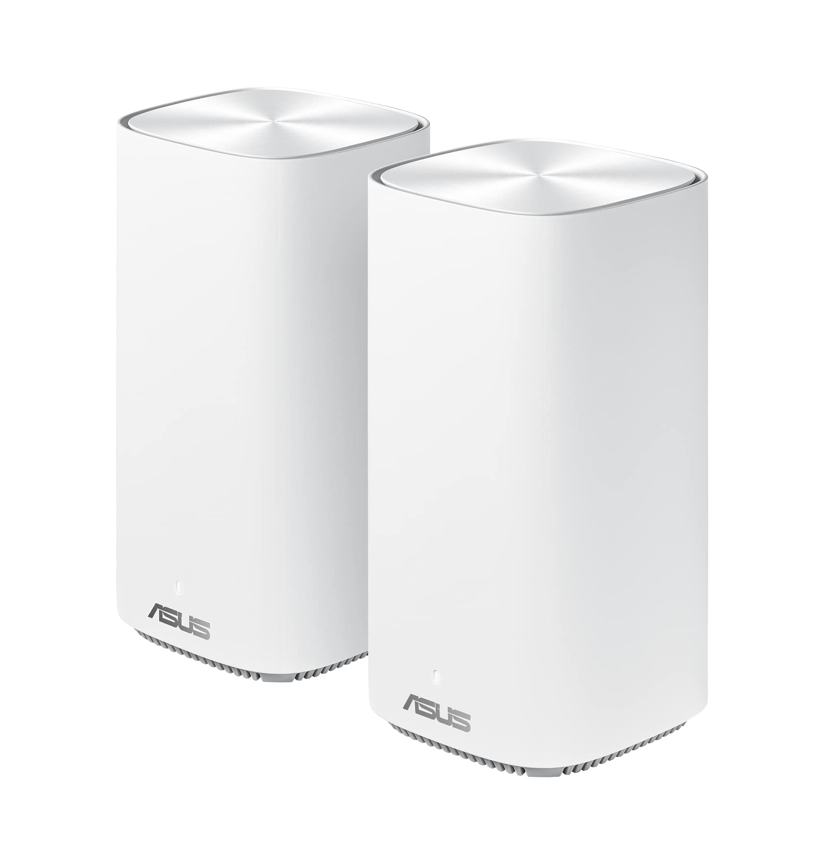 ASUS CD6 2.5G & 5G Dual-Band Wired Router - High-Speed Ethernet Network Adapter for Gaming & Streaming (2-Pack, White) - Perfect for Home Office & Smart Home Setup