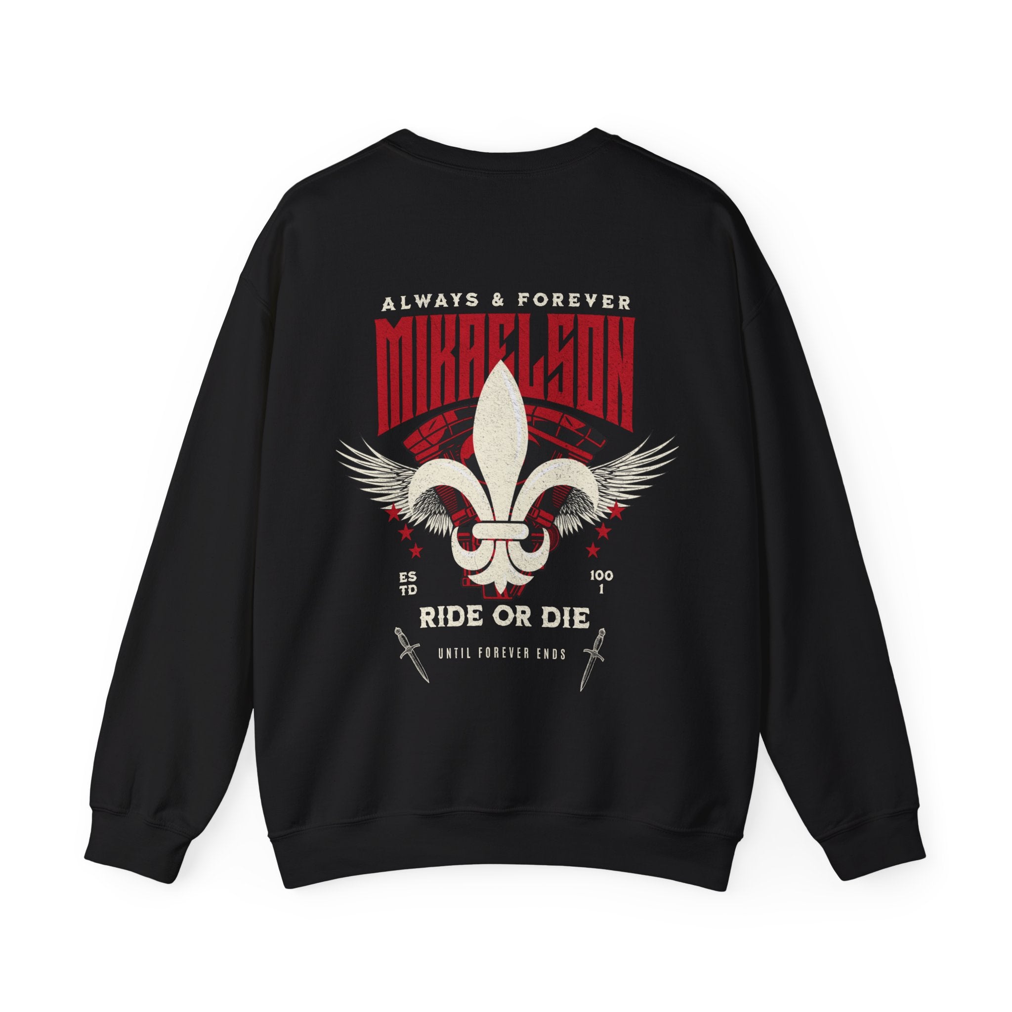 Ride Or Die Crewneck Sweatshirt - Trendy Unisex Pullover for Streetwear & Casual Outfits | Perfect for Everyday Wear, Gym, and Urban Fashion