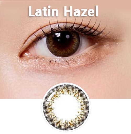 Clalen Iris Rhapsody Colored Contact Lenses (40pcs) - Choco, Soul Brown, Latin Hazel, Jazz Black - Daily Disposable Circle Lenses for Natural Eye Enlargement & Enhanced Beauty - Perfect for Cosplay, Halloween, Parties & Daily Wear