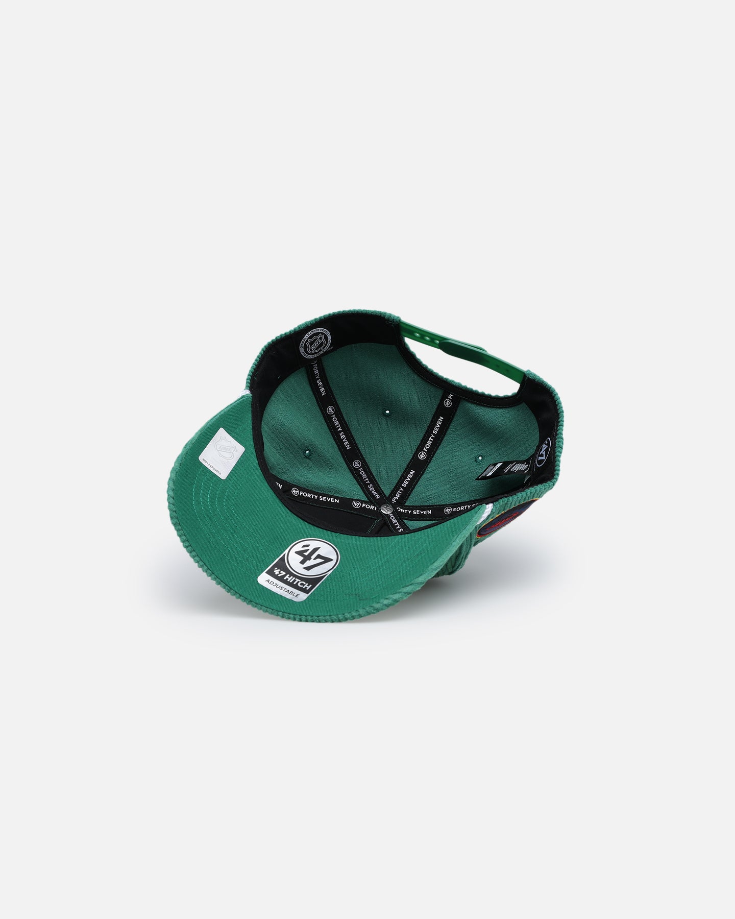47 Brand Minnesota Wild Slasher 47 Hitch Snapback Kelly Green Adjustable Hat - Perfect for Hockey Games, Outdoor Activities & Casual Wear