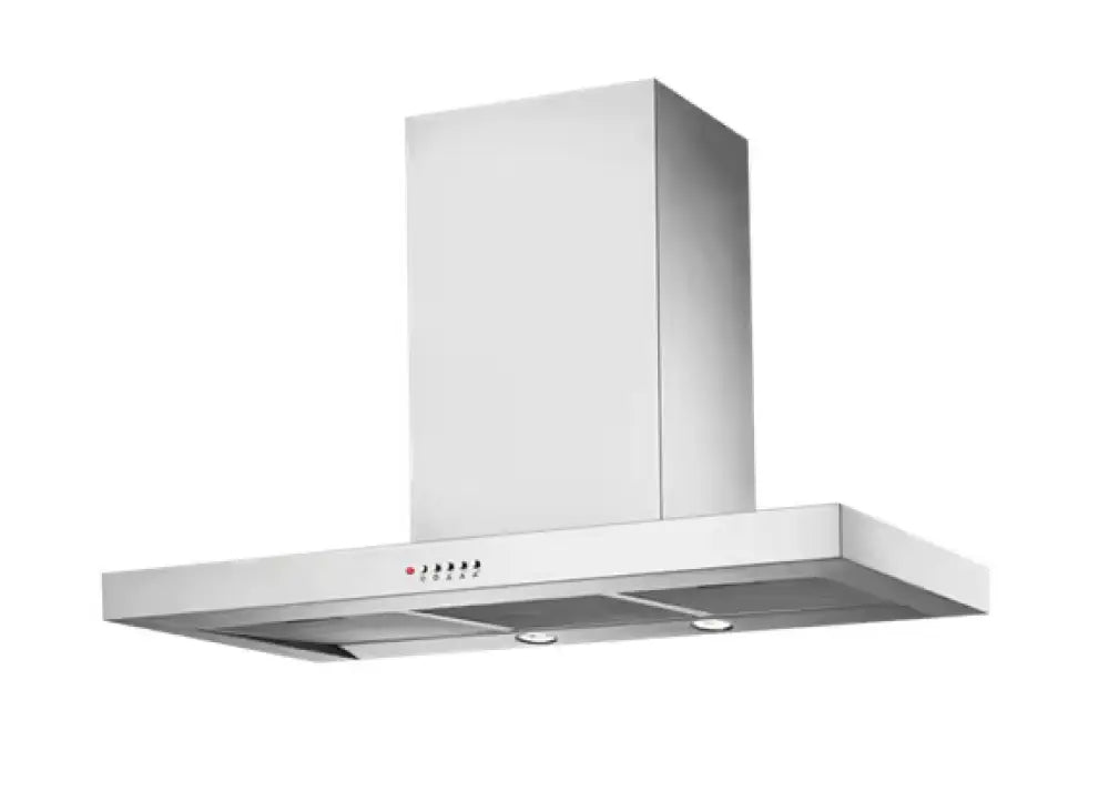 Chef CS910CS 90cm Stainless Steel Canopy Range Hood - Powerful Kitchen Exhaust Fan with LED Lights for Home Cooking & Grilling