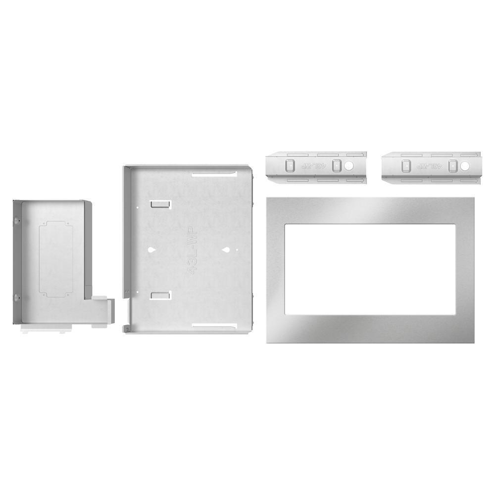 Amana MTK1527PZ 27-Inch Stainless Steel Trim Kit for 1.5 Cu Ft Countertop Microwave with Convection Cooking - Perfect for Kitchen Remodeling & Built-In Microwave Installation