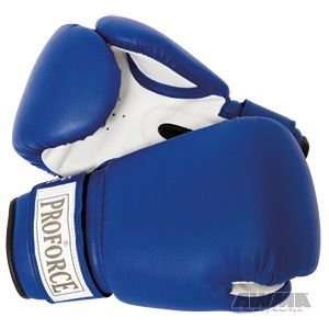 Pro Force Leatherette Boxing Gloves - Premium Training & Sparring Gloves for Men & Women - Ideal for Boxing, MMA, Kickboxing & Fitness Training