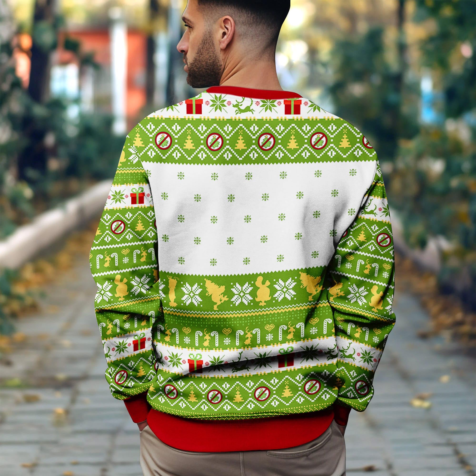 Ugly Christmas Sweater for Men & Women - Festive Holiday Movie Themed Pullover - Perfect Christmas Gift for Parties & Family Gatherings
