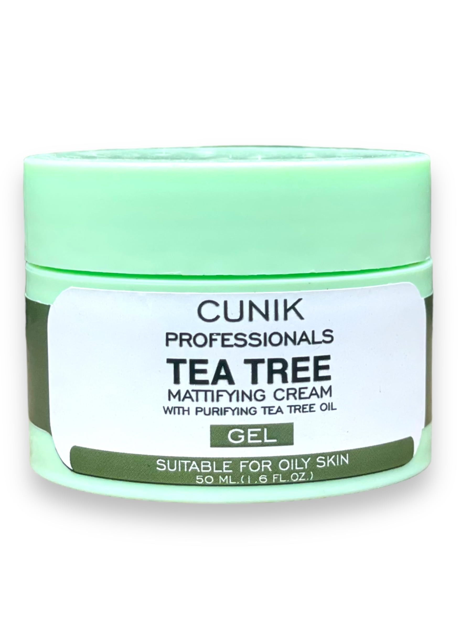 Cunik Professionals Tea Tree Acne Treatment Gel - Soothes & Clears Breakouts for Oily & Sensitive Skin | Perfect for Daily Skincare Routine & Spot Treatment