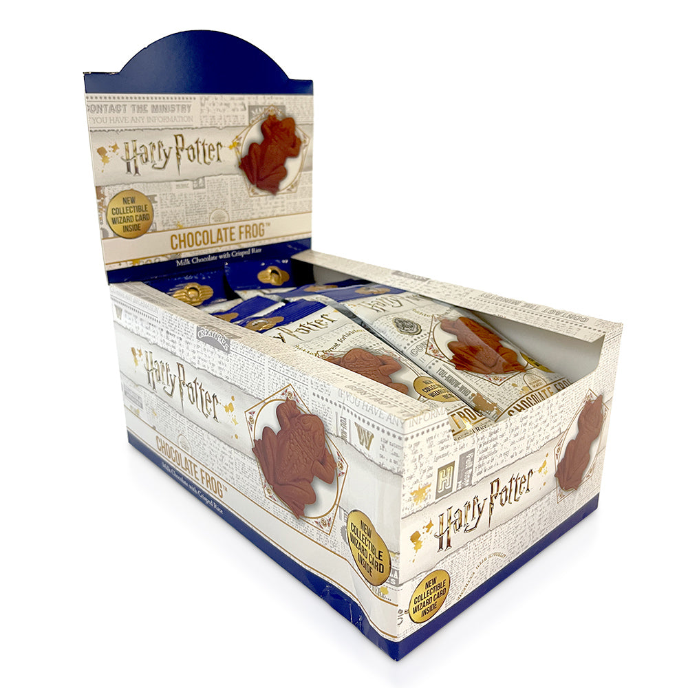 Jelly Belly Harry Potter Chocolate Frog Candy - 24 Count Case | Perfect for Movie Nights, Birthday Parties & Halloween Treats