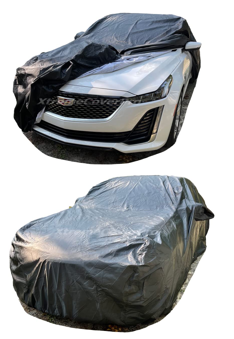 Premium Car Cover for Cadillac CT5 & CT5-V (2020-2025) - XTREMECOVERPRO Gold Series Waterproof Outdoor Protection - Perfect for Garage, Parking & Extreme Weather Protection