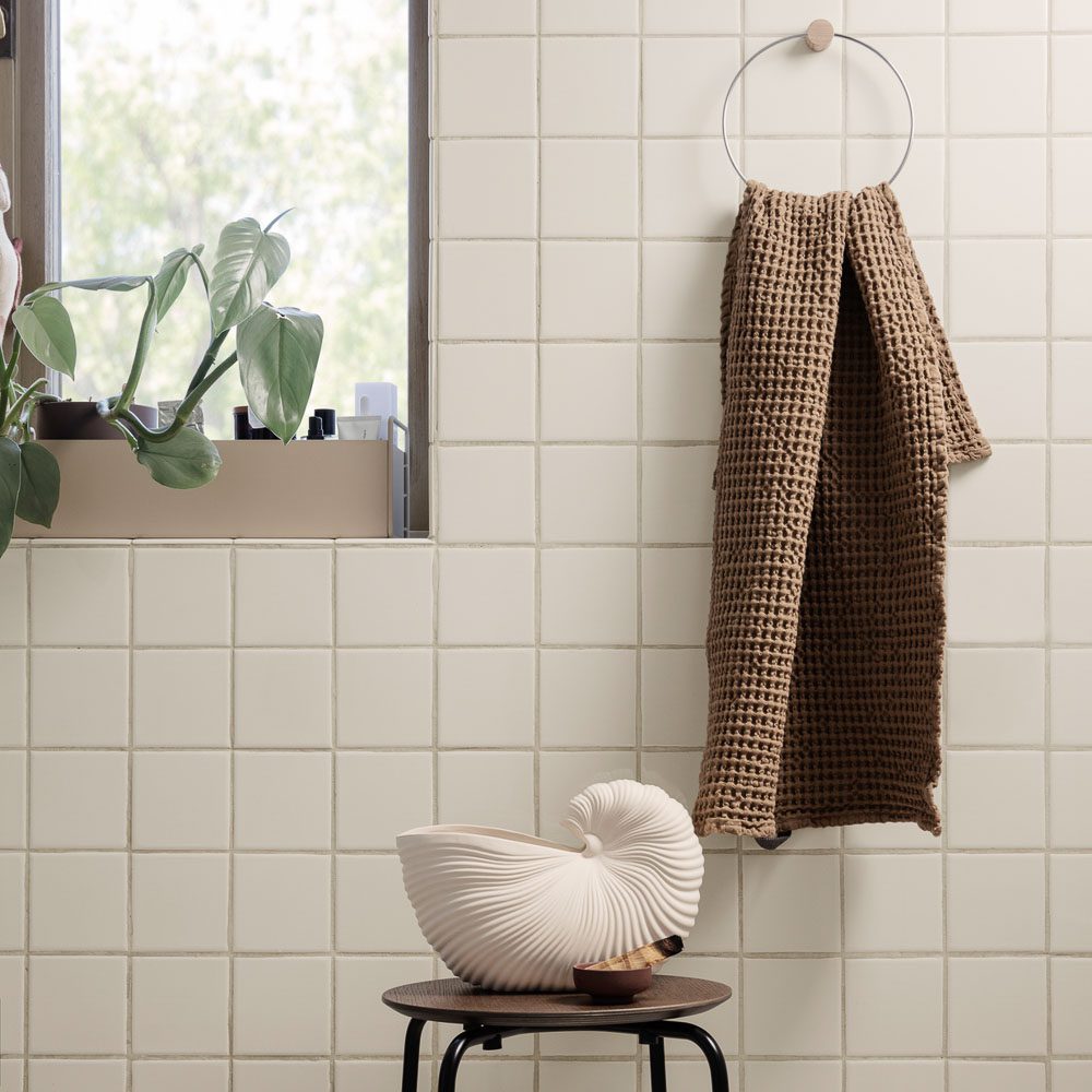 FERM LIVING Small Plant Box in Cashmere - Stylish Indoor Planter for Home Decor, Office, and Living Room