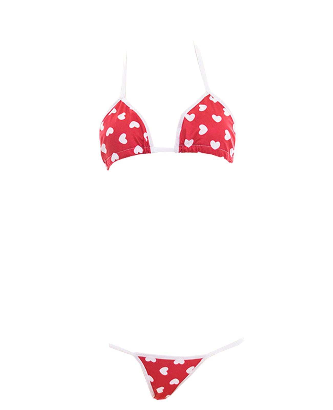 Unibaby Anime Lolita Bikini Set - Sexy Japanese Manga Inspired Lingerie Bra & Thong for Cosplay, Beach Party & Role Play