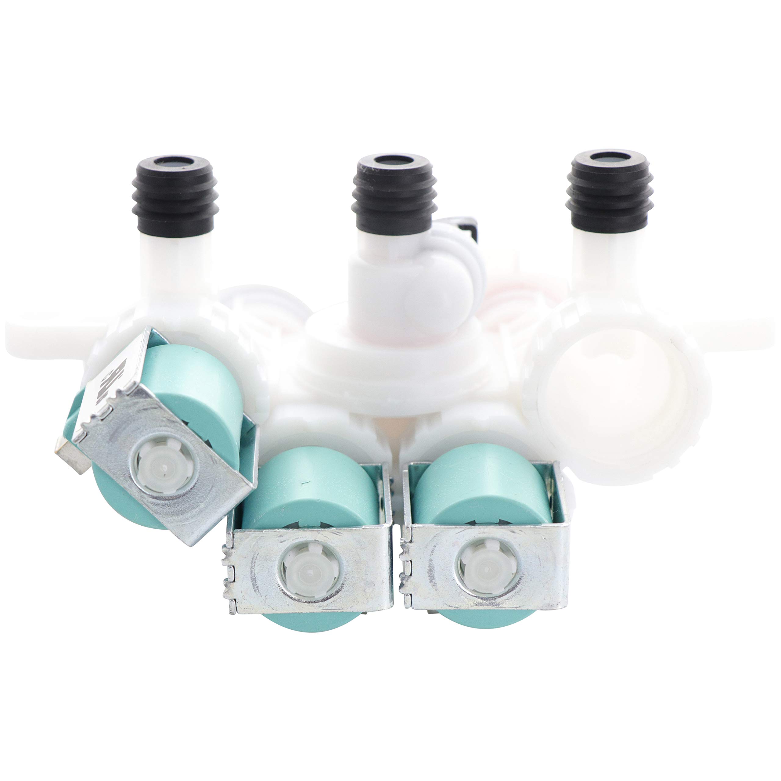 Upgraded W11096268 Water Inlet Valve Replacement for Whirlpool & Kenmore Washing Machines - Compatible with W10632527, W10758829, W10853296, W11220230, AP6329544 Models - Perfect for Laundry Room Repairs & Appliance Maintenance