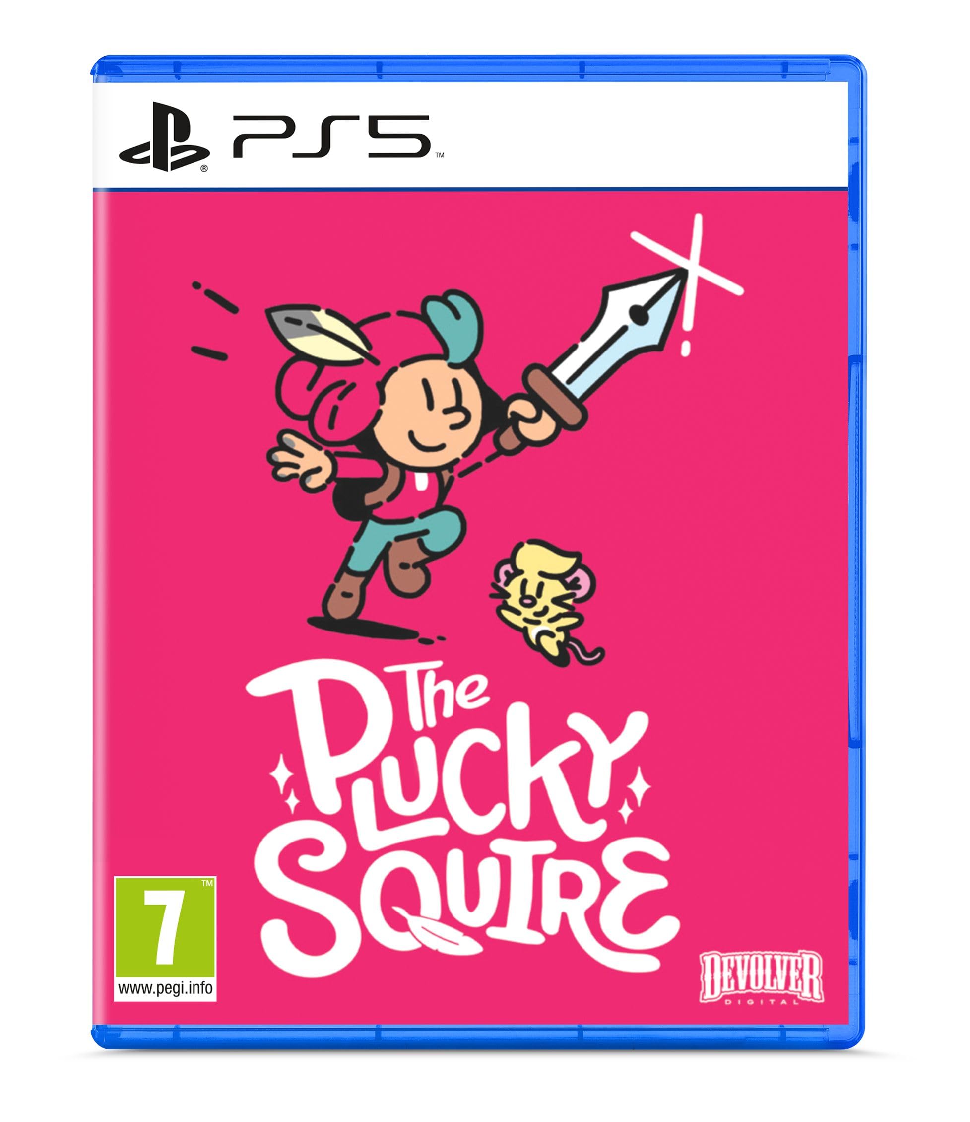 The Plucky Squire - Action-Adventure Game for PS5 | Explore a Magical World & Solve Puzzles | Perfect for Family Gaming & Story Lovers