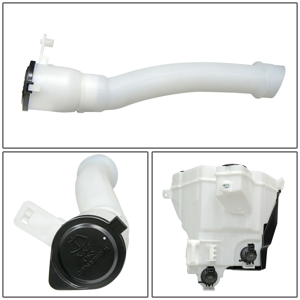 Lexus GX460 Windshield Washer Reservoir Tank with Level Sensor & Fluid Pump - 2010-2015 Replacement Part for Improved Visibility & Safe Driving