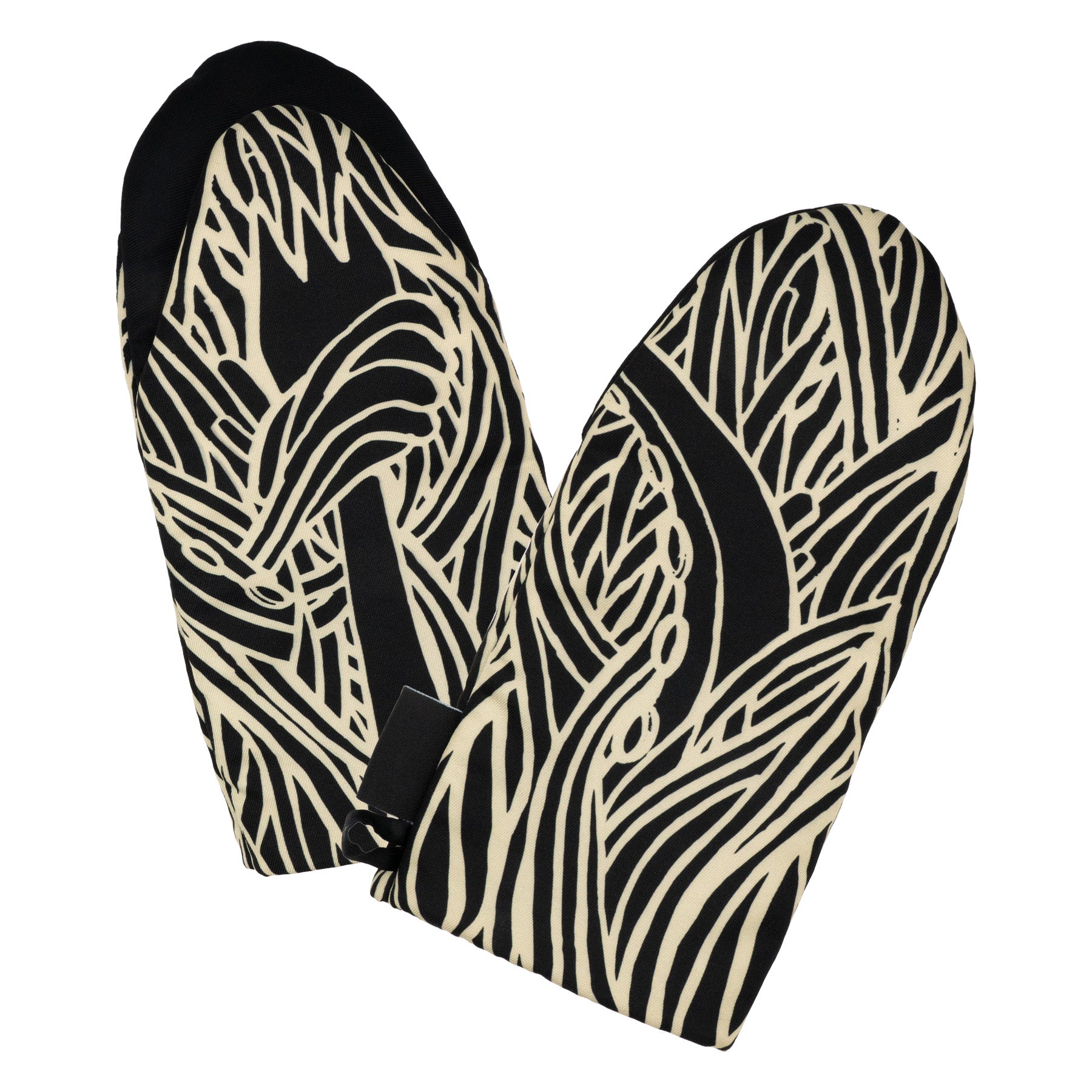 Heat Resistant Oven Mitts - Premium Kitchen Gloves for Baking, Grilling & Cooking - Mythical Themed Design - Perfect for Home Chefs & BBQ Enthusiasts