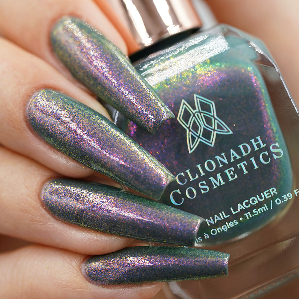 Premium Hippocampus Nail Polish - Long Lasting Vegan Nail Lacquer with High Gloss Finish - Perfect for Manicures, Pedicures & Special Occasions