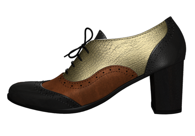 Holborn Oxford Heels for Women - Classic Comfortable Office & Formal Shoes - Perfect for Work, Business Meetings & Special Occasions