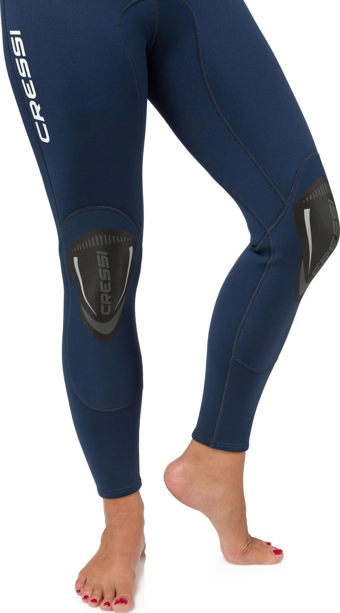 Cressi Fast Full Wetsuit for Scuba Diving & Spearfishing - 3mm Neoprene Thermal Protection for Men & Women - Perfect for Cold Water Surfing, Snorkeling & Water Sports