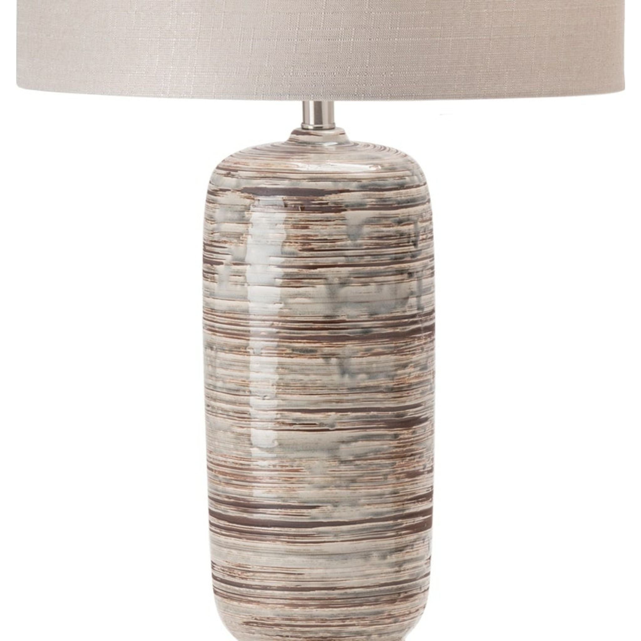 Modern Ashlar Table Lamp - 29 Inch Height, Adjustable Brightness for Bedroom, Living Room & Office - Energy Efficient LED Desk Light with Touch Control & USB Port