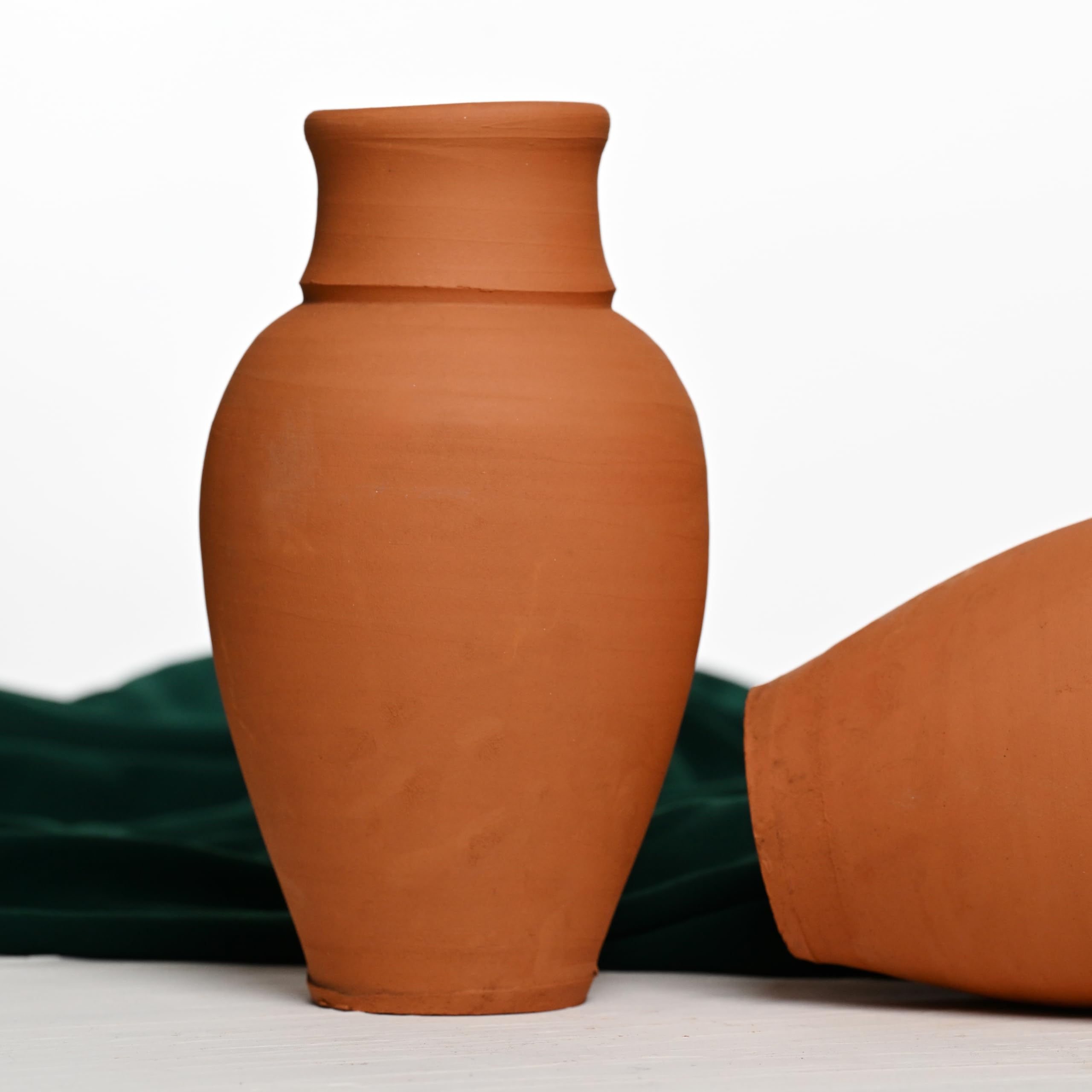 Authentic Handmade Cappadocian Kebab Pot - Traditional Clay Cooking Pot for Slow Cooking, Stews & Turkish Cuisine | Perfect for Home Kitchens, Camping & Outdoor Cooking