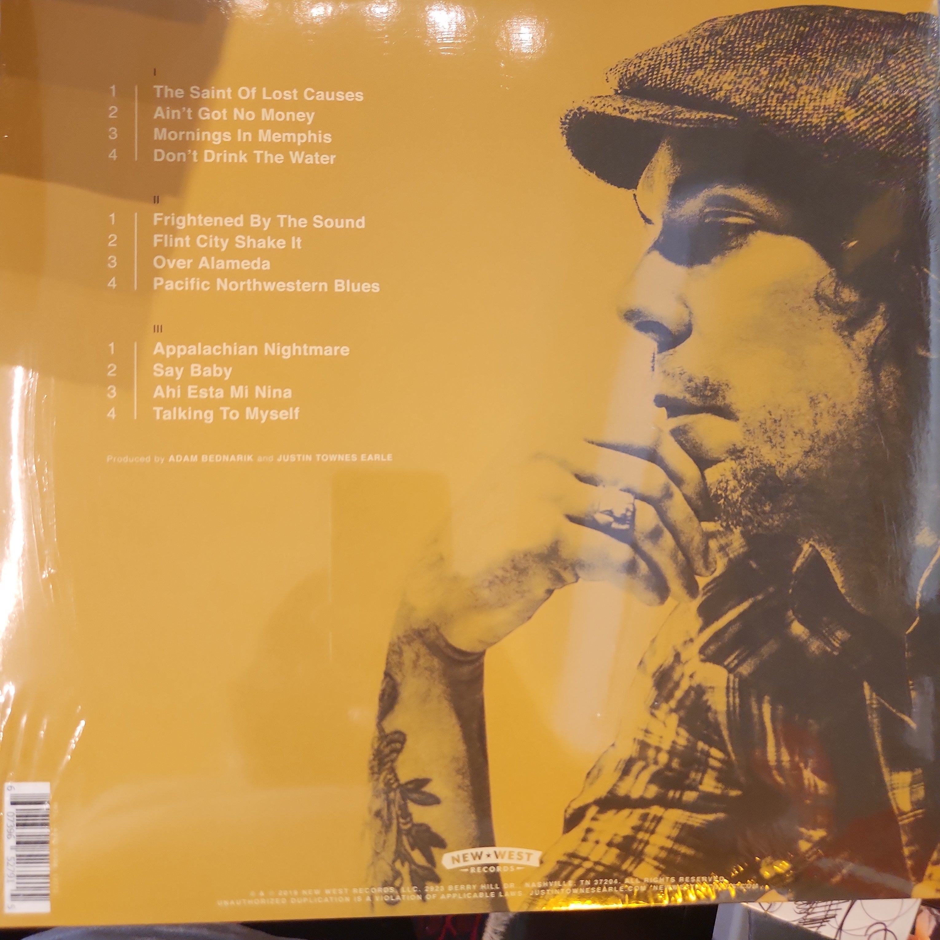 Justin Townes Earle - The Saint of Lost Causes Vinyl LP Record | Limited Edition Country Folk Music | Perfect for Collectors & Vinyl Enthusiasts