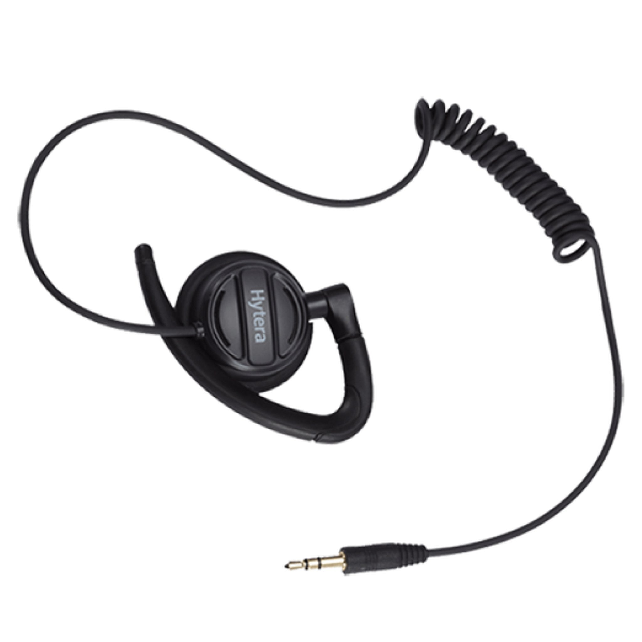Hytera EH 02 Swivel Earpiece - Secure & Comfortable Receive-Only Headset for Two-Way Radios | Perfect for Security, Construction & Event Staff Communication