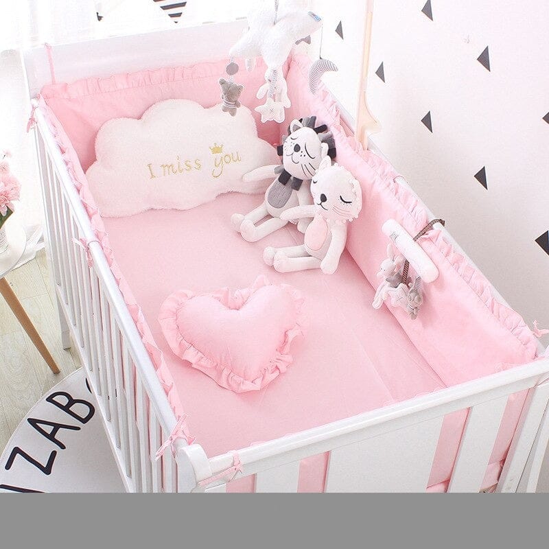 Soft & Breathable Baby Cot Bedding Set - Premium Crib Sheets & Blankets for Newborns & Toddlers | Nursery Essentials for Safe & Comfortable Sleep | Perfect for Daycare, Travel & Home Use