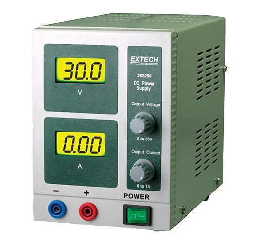 Extech DC Power Supply 30V 1A Single Output - Lab Grade Precision Power Source for Electronics Testing & DIY Projects