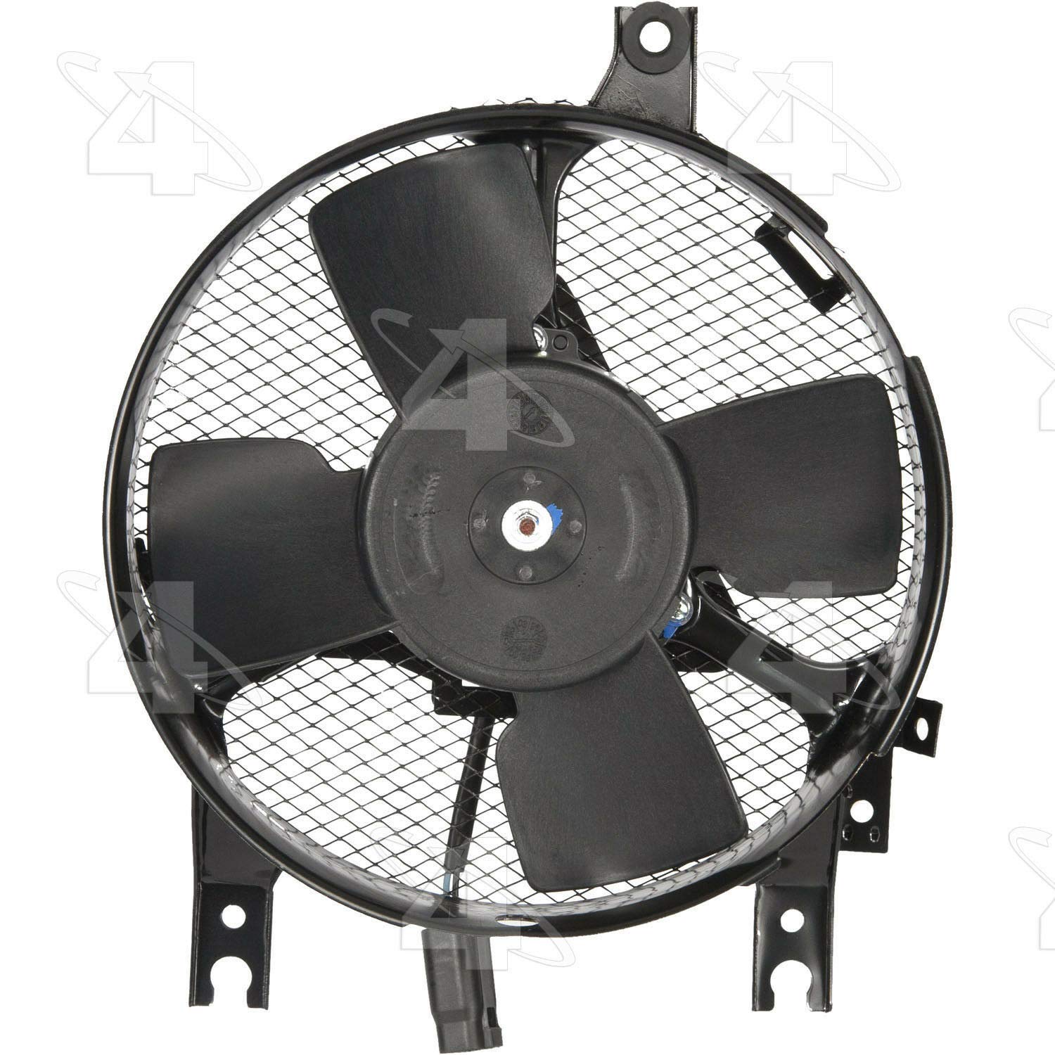 4 Seasons 76053 A/C Condenser Fan Assembly - Replacement Part for Car AC System - Perfect for Summer Cooling & Vehicle Maintenance