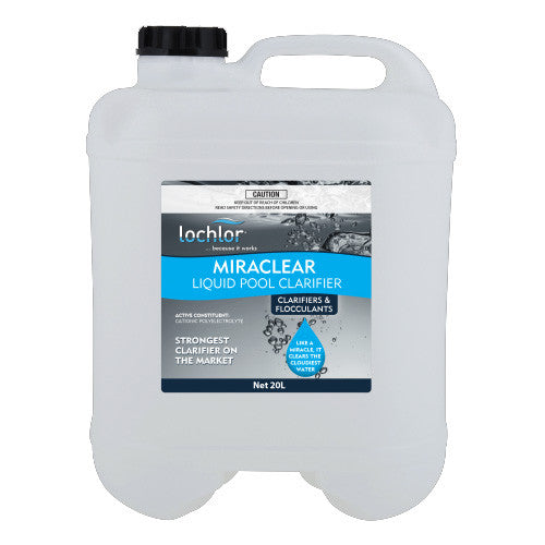 Lo chlor Miraclear Clarifier Pool Chemical – Crystal Clear Water Solution for Swimming Pools & Spas | Improves Filtration & Water Clarity