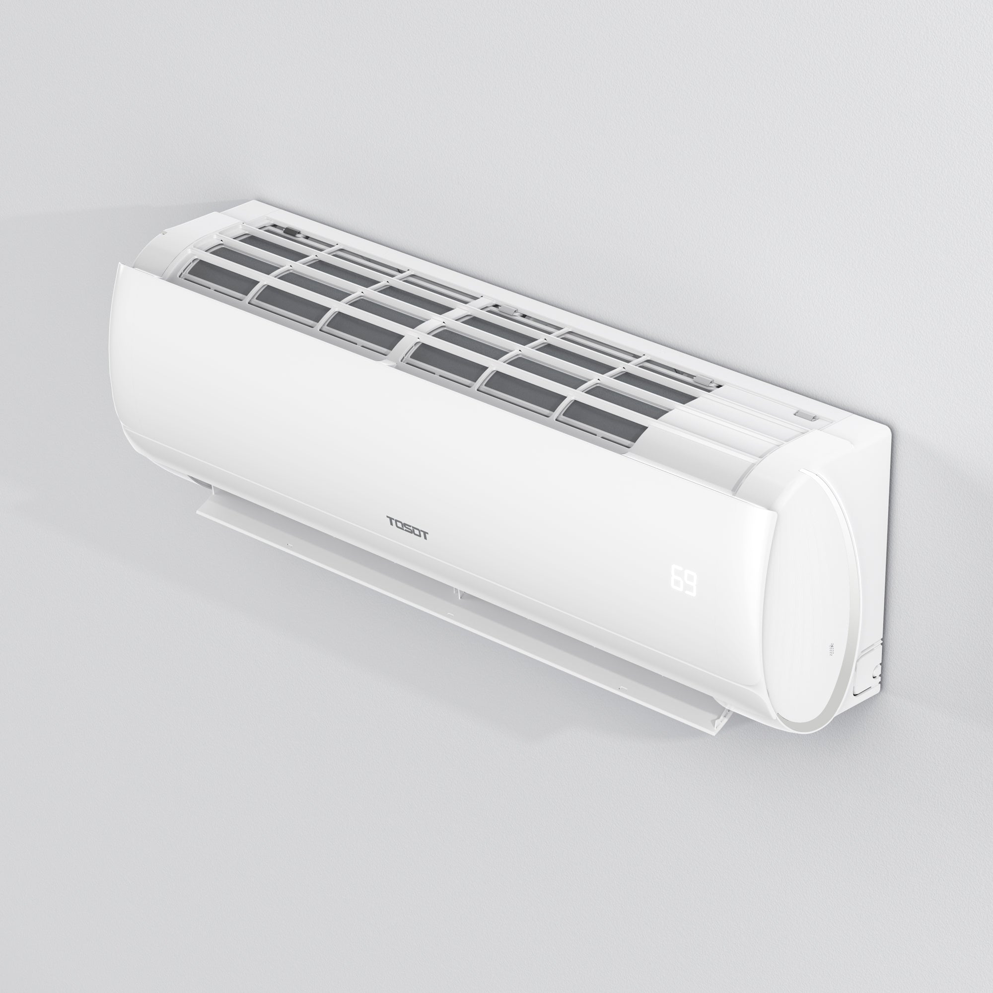 9,000 BTU Mini Split Heat Pump Air Conditioner 120V - Energy Efficient Cooling & Heating System for Small Rooms, Bedrooms, Offices - Perfect for Year-Round Comfort