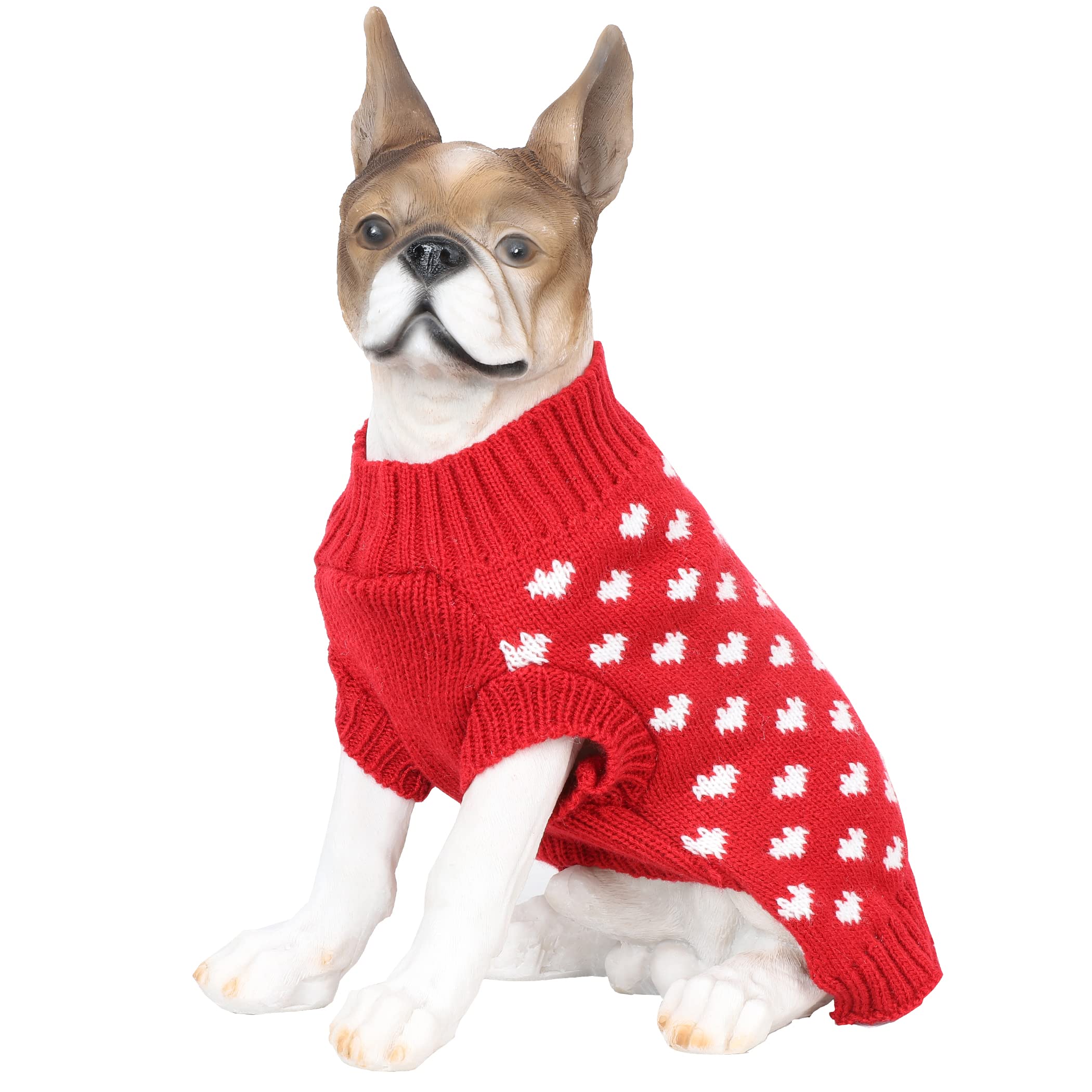 HAPEE Diamond Plaid Cat & Dog Sweater - Cozy Pet Apparel for Small to Medium Dogs & Cats | Perfect for Winter, Outdoor Walks, and Photo Shoots