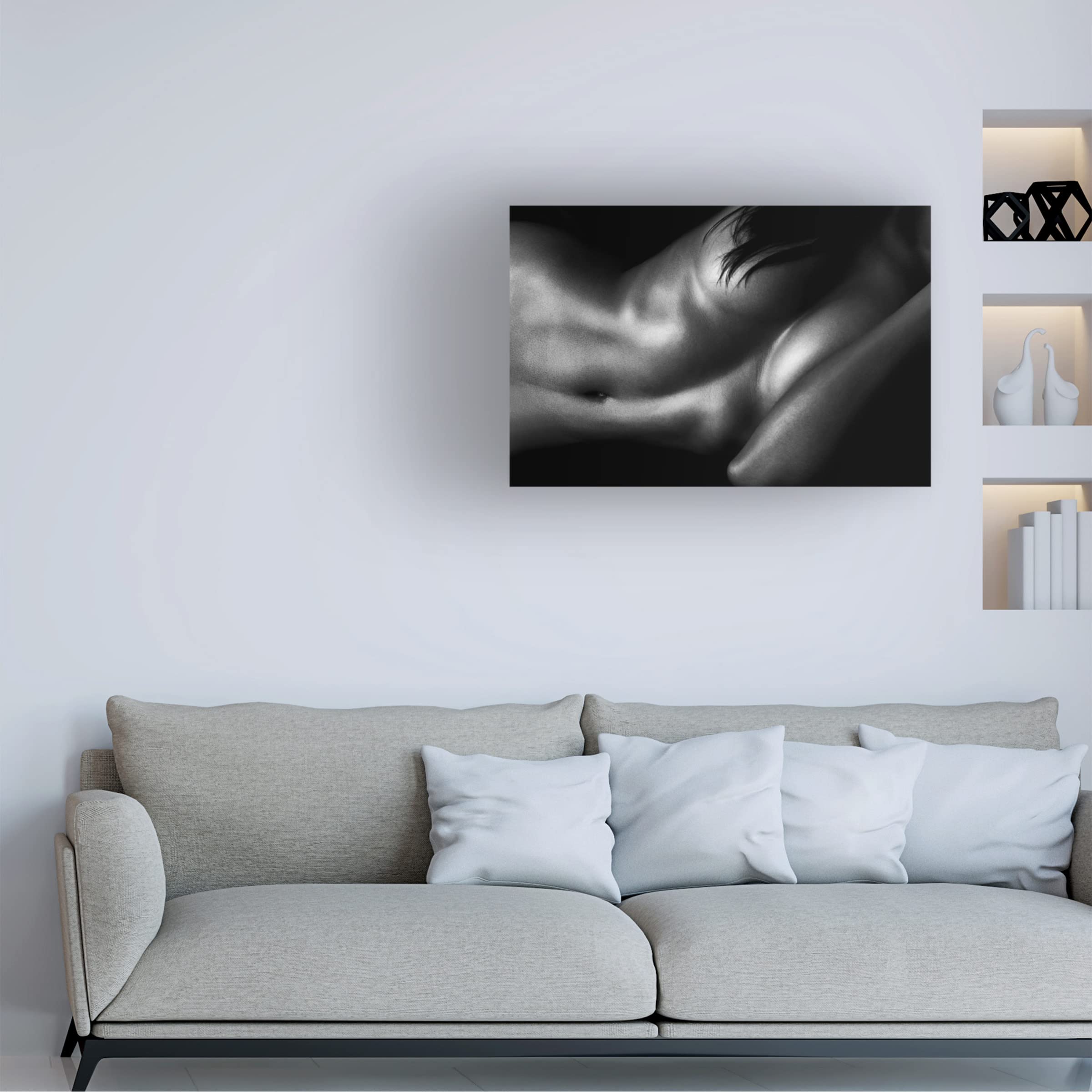 Pressure Canvas Wall Art by Abdy Photoworks - Modern Abstract Painting for Living Room, Bedroom & Office Decor | High-Quality Framed Print