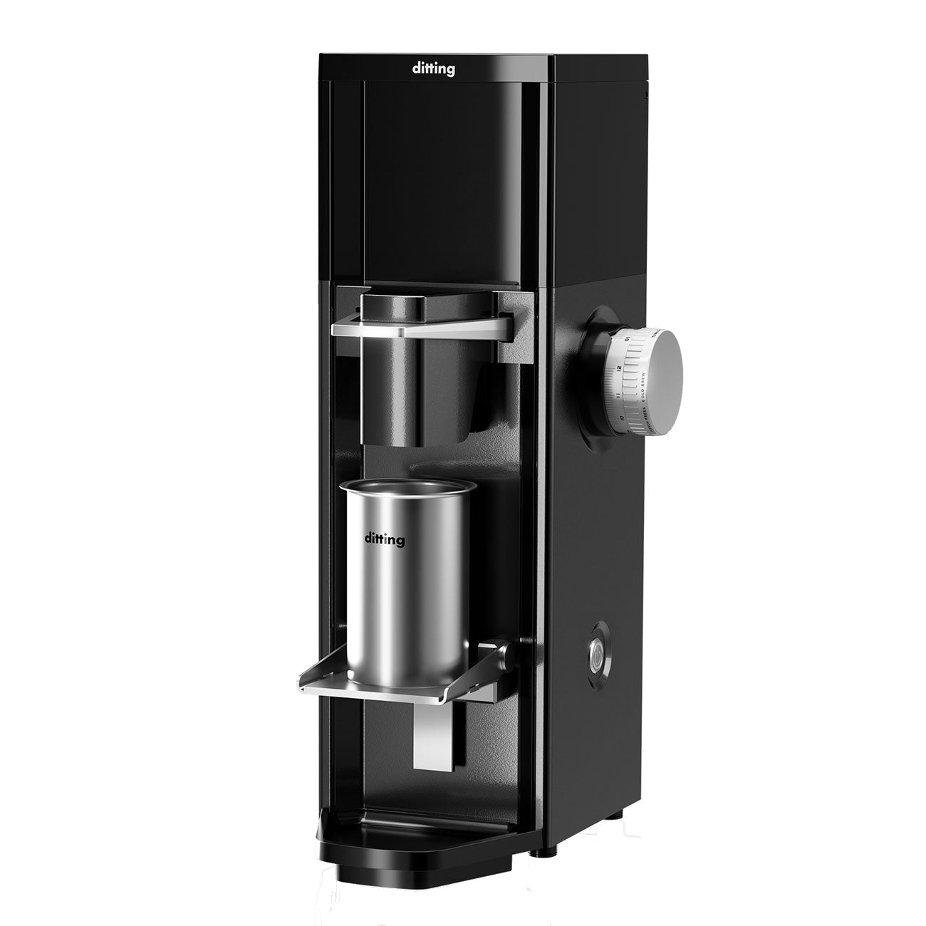 Ditting 807 LAB SWEET Commercial Coffee Grinder - Black with Black Hopper - Professional Espresso & Pour Over Coffee Grinding for Cafes & Specialty Coffee Shops