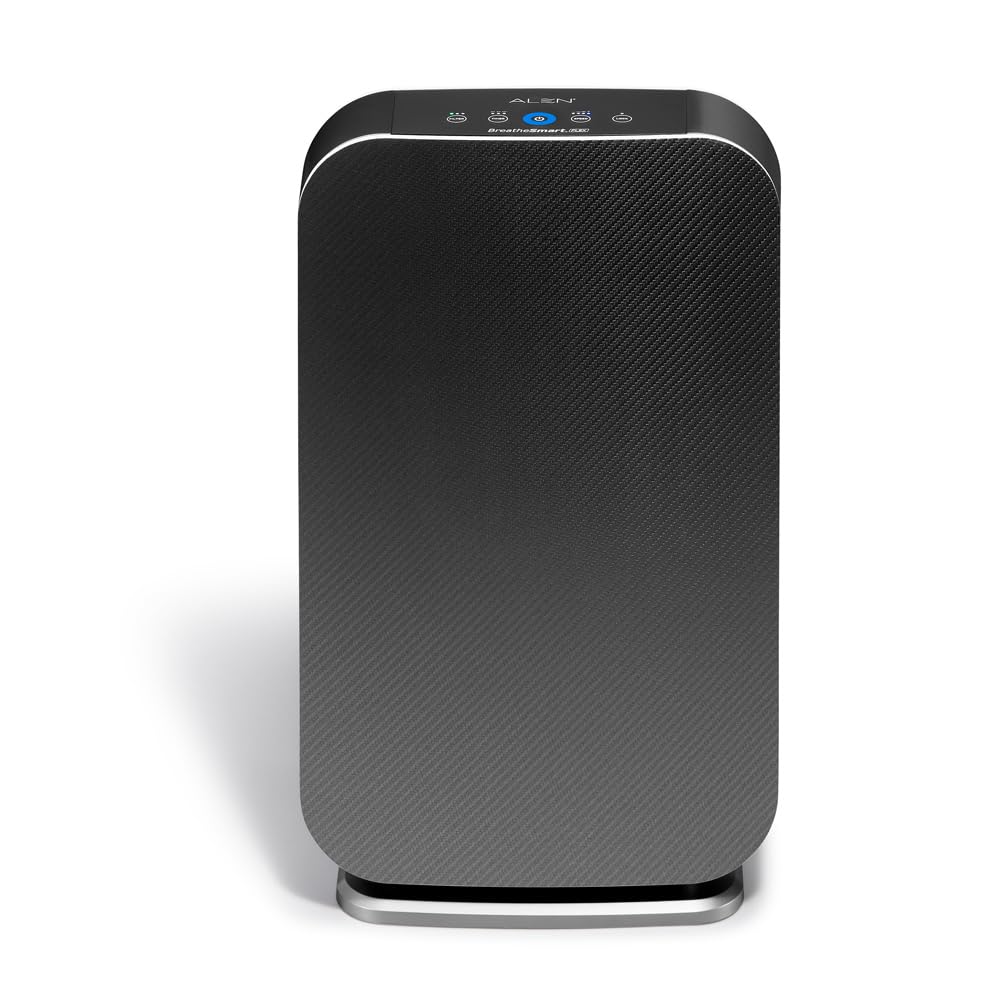 Alen BreatheSmart Flex Air Purifier with HEPA & VOC/Smoke Filter - Covers 1400 Sq. Ft - Removes Allergens, Dust, Mold, VOCs & Smoke - Ideal for Bedrooms, Living Rooms & Offices - Quiet Air Cleaner for Better Sleep & Allergy Relief