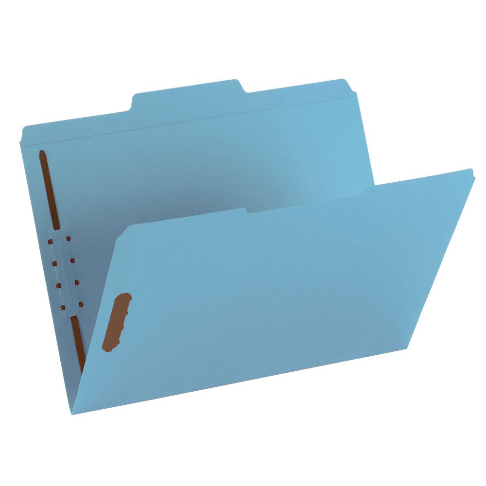 Smead Fastener File Folders - 2-Pack (14537 & 12040) - Letter Size Hanging File Folders for Office Organization - Perfect for Filing Cabinets, Document Storage & Home Office Use