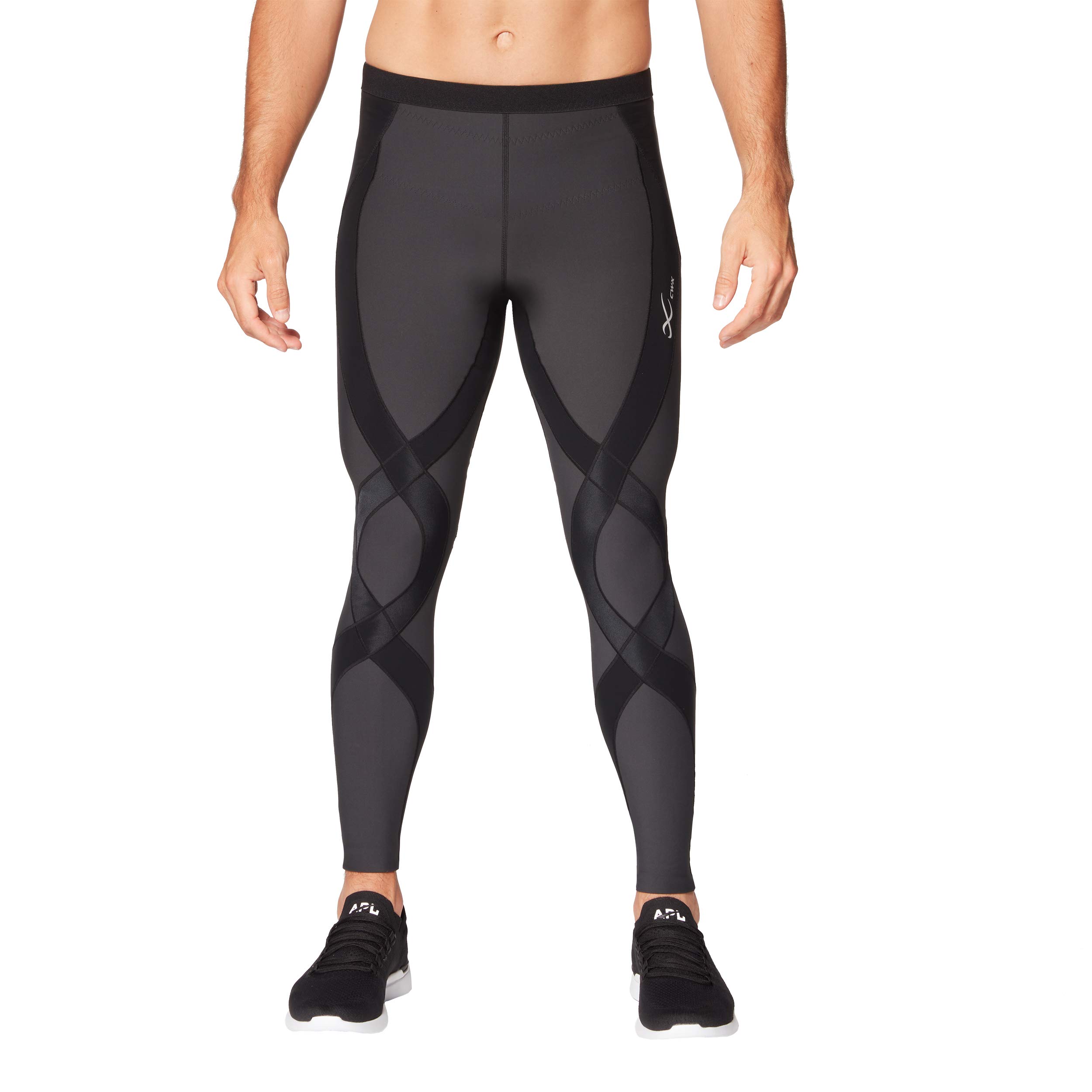 CW-X Men's Endurance Generator Insulator Thermal Compression Tights - Base Layer Pants for Skiing, Snowboarding & Winter Sports - Cold Weather Running & Outdoor Activities