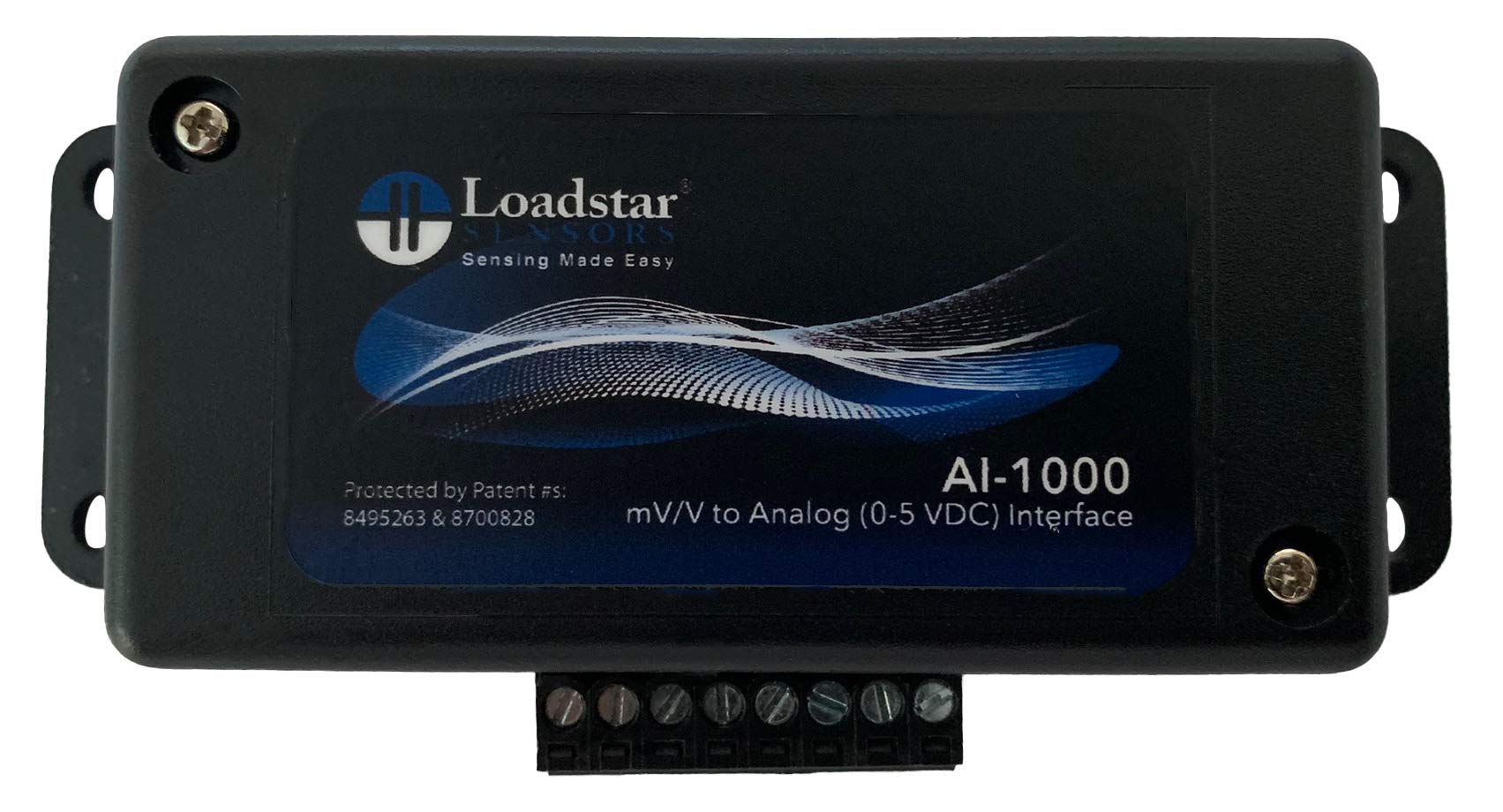 AI-1000 Load Cell Signal Conditioner - Amplifies to 0-5V Analog Output | 4-Wire Load Cell Compatible | Adjustable Gain & Offset with Noise Filtering | Ideal for Industrial Weighing & Force Measurement Applications