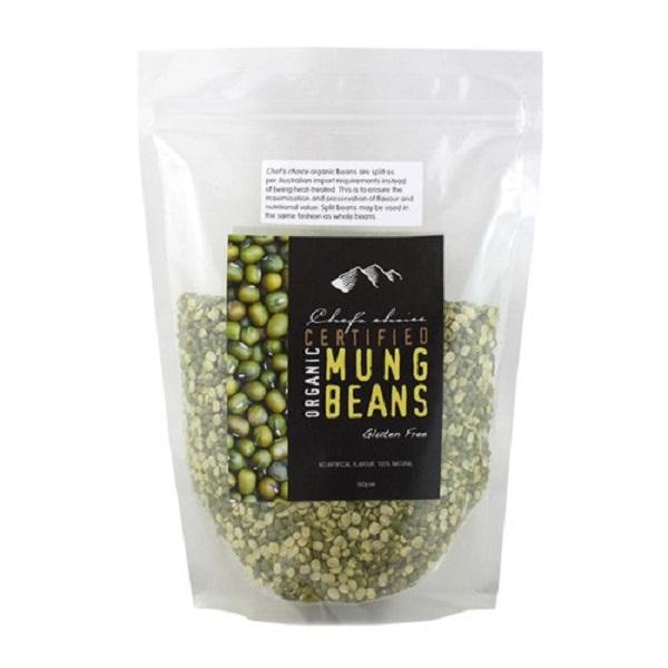 Organic Mung Beans for Cooking - High Protein Sprouting Seeds for Asian Dishes, Vegan Recipes & Healthy Snacks - Perfect for Dal, Salads, Soups & Home Gardening