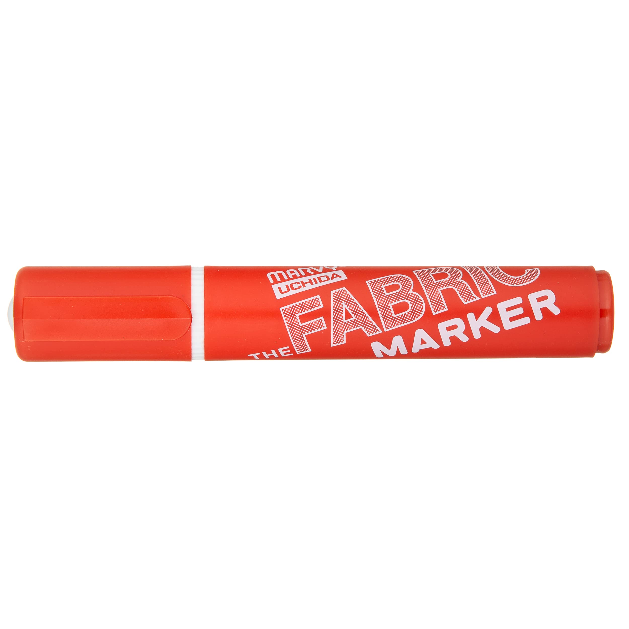 Uchida Fabric Marker Broad Point Bulk Red - Permanent Fabric Markers for Clothes, DIY Crafts, Quilting & Sewing Projects - Ideal for Artists, Designers & Hobbyists