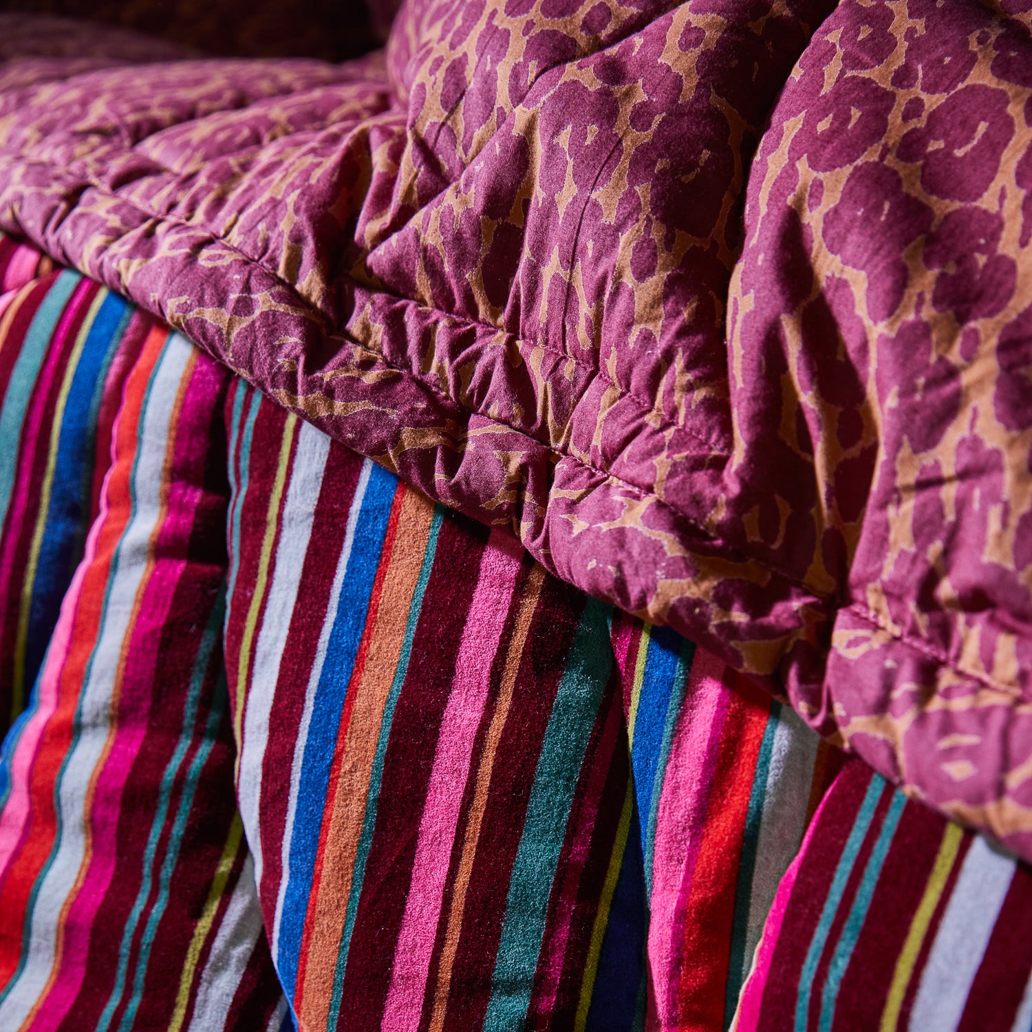 Luxury Corinne Velvet Bed Cover - Soft & Stylish Queen Size Bedspread for Cozy Bedroom Decor | Perfect for Master Bedroom, Guest Room & Hotel Stays