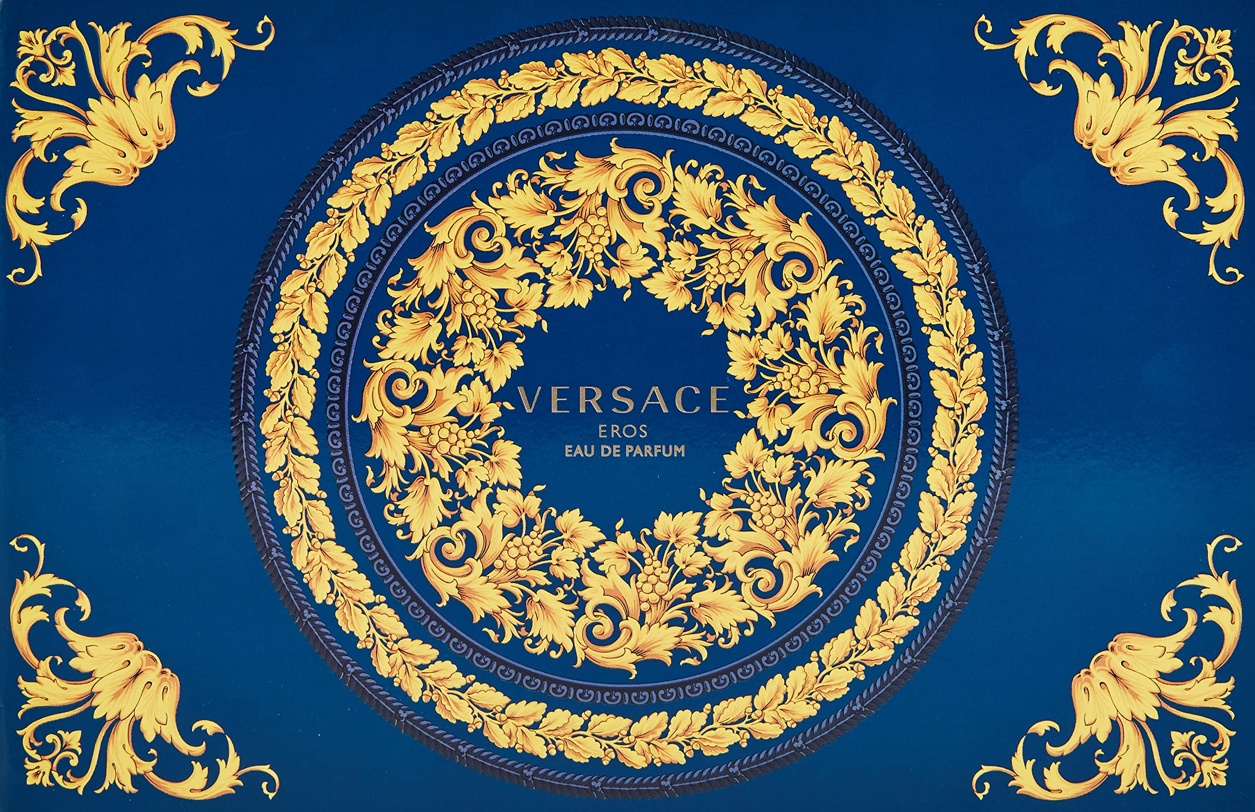 Versace Eros 3-Piece Cologne Gift Set for Men - 3.4 oz Eau de Parfum Spray with Luxury Box | Perfect Valentine's Day, Anniversary & Birthday Gift for Him