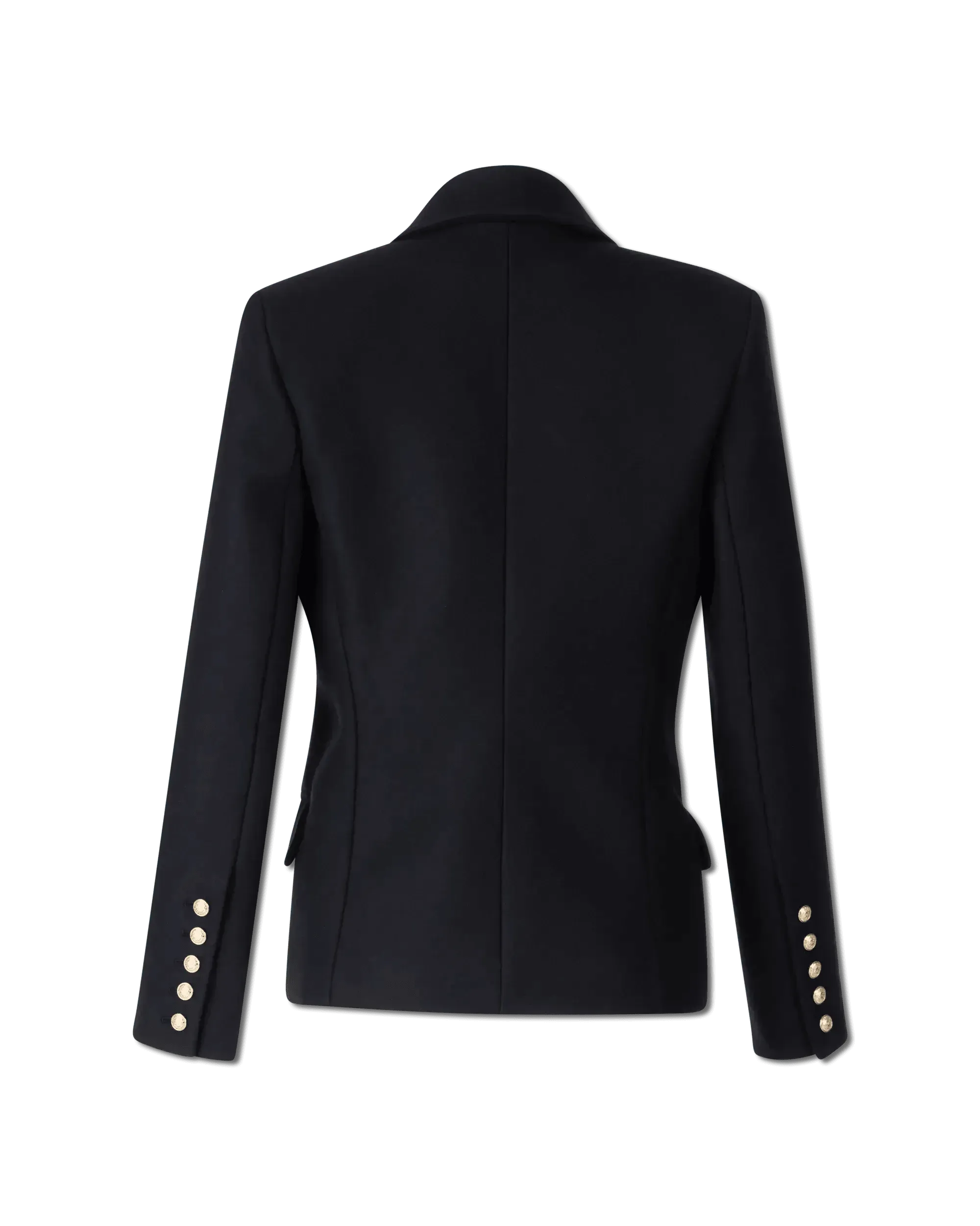 Classic Double Breasted Wool Coat for Men - Elegant Winter Overcoat with Notched Lapel | Perfect for Business, Office & Formal Occasions