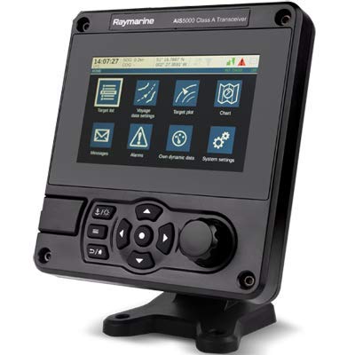 Raymarine AIS Class A 5000 Transponder with Built-in GPS & Encryption - Marine Navigation & Collision Avoidance System for Boats & Yachts