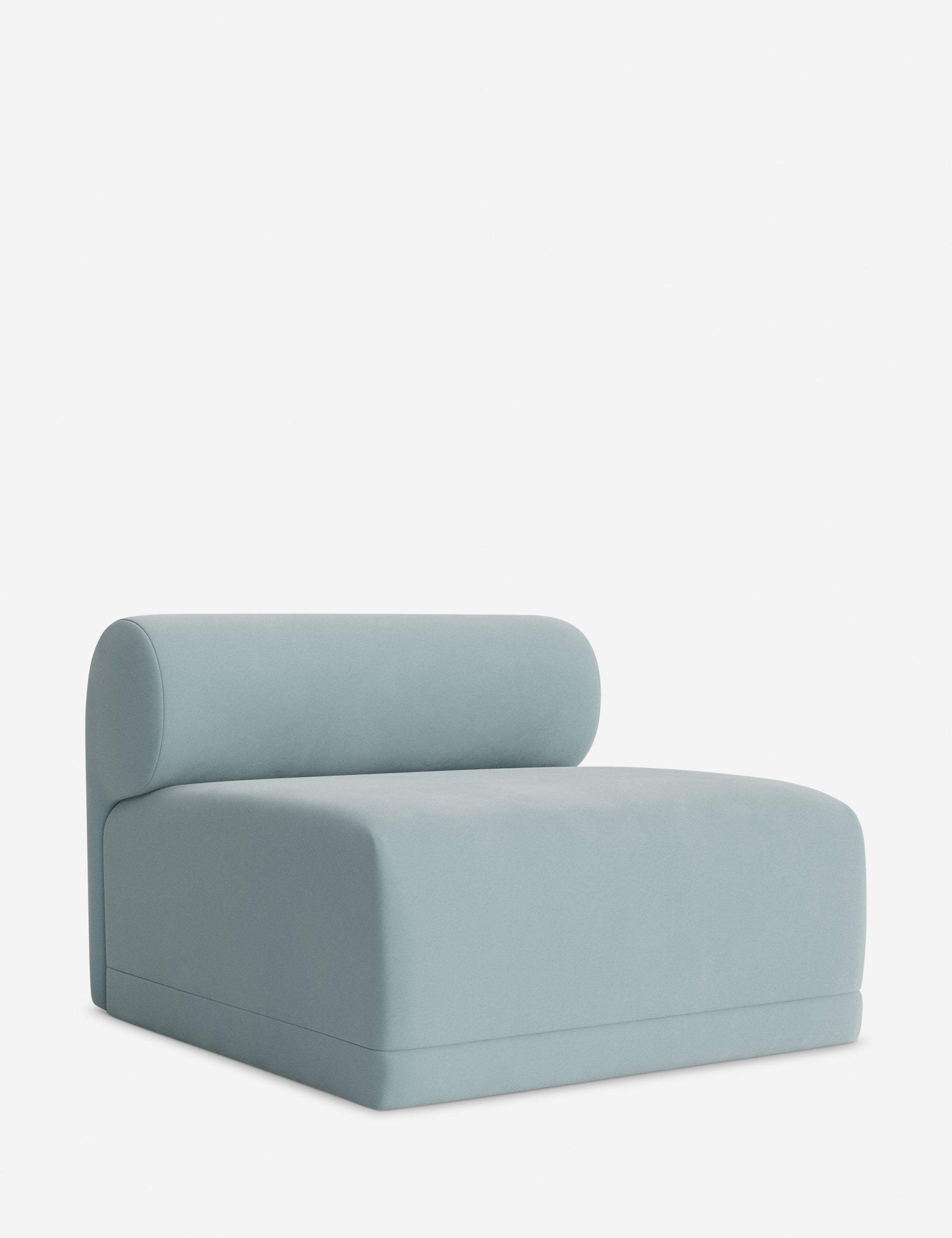 Stylish Carson Accent Chair for Living Room - Modern Upholstered Armchair with Wooden Legs - Perfect for Home Office, Bedroom or Lounge Decor